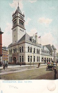 Post Office Worcester Massachusetts Tucks