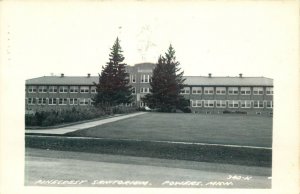 1970 Pinecrest Sanitorium, Powers MI Vintage RPPC Postcard