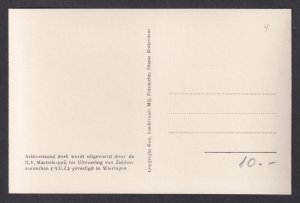 Vintage Postcard Netherlands Zuiderzee Works Southern Dike