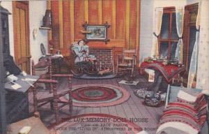 Minnesota St Paul Lux Memory Doll House The Back Parlor Curteich