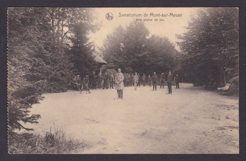 BELGIUM, Postcard, WWI, Yvoir, Sanatorium de Mont-sur-Meuse