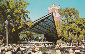 Florida St Petersburg Band Concert In Williams Park