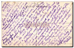 Old Postcard Army Camp Valdahon The great allee