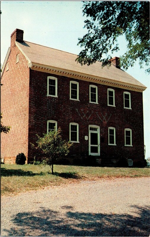 William Whitley House Stanford Kentucky KY Postcard VTG UNP Vintage Unused 