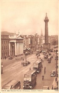 O'Connell Street Dublin Ireland Writing on back 