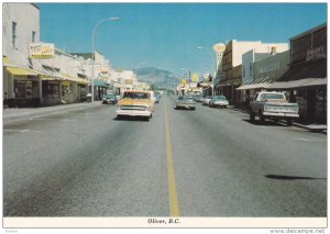 Main Street , OLIVER , B.C. , Canada , 60-80s