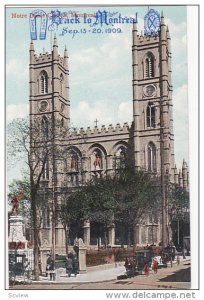 Notre-Dame Church, MONTREAL, Quebec, Canada, 1909