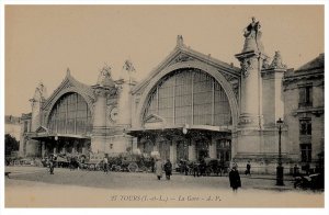 France  Tours     Gare de Tours Railway Station