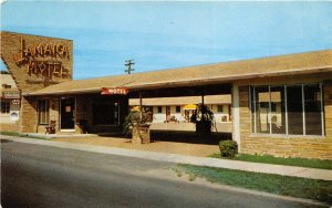 Miami Florida 1960 Postcard Jamaica Motel