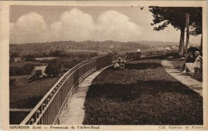 CPA GOURDON Promenade de l'Arbre-Rond (123037)