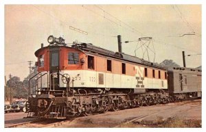 Postcard TRAIN SCENE Danbury Connecticut CT AQ0777