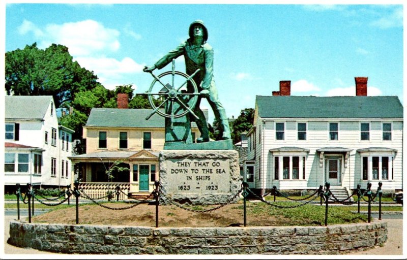 Massachusetts Gloucester Fisherman's Memorial Statue