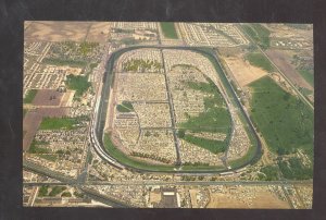 INDIANAPOLIS INDIANA INDIANAPOLIS 500 SPEEDWAY AERIAL VINTAGE POSTCARD