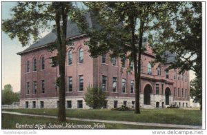 Michigan Kalamazoo Central High School 1911