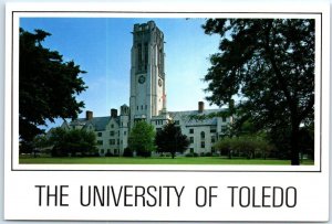 Postcard - University Hall - The University of Toledo, Ohio