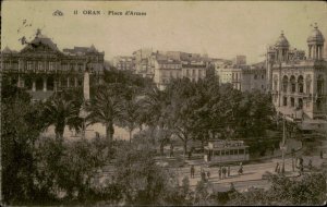 B577 Algeria Oran Place d`Armes tram tramway