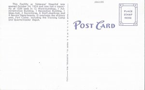 Veterans Administration Facility Fort Custer Battle Creek Michigan