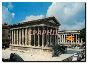 Modern Postcard The French Rome Nimes La Maison Carree