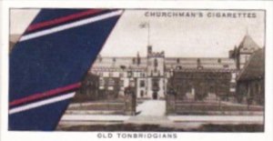 Church Vintage Cigarette Card Well Known Ties No 34 Old Tonbridgians