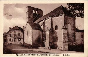 CPA St-PRIEST-LIGOURE (Hte-VIENNE) - L'Église (293968)