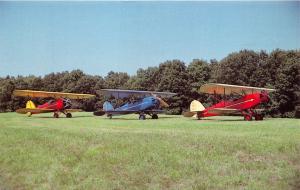 BLAKESBURG IOWA TRIO OF BIRDS AT 1983 AAA-APM FLY IN~OWNERS LISTED POSTCARD