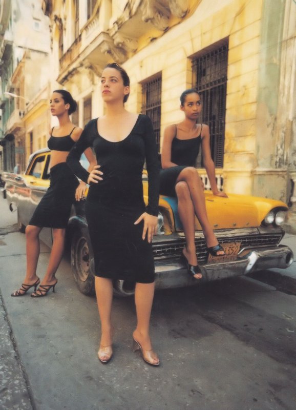 Sisley Diary La Habana Can Drive You Crazy 1996 Advertising Postcard