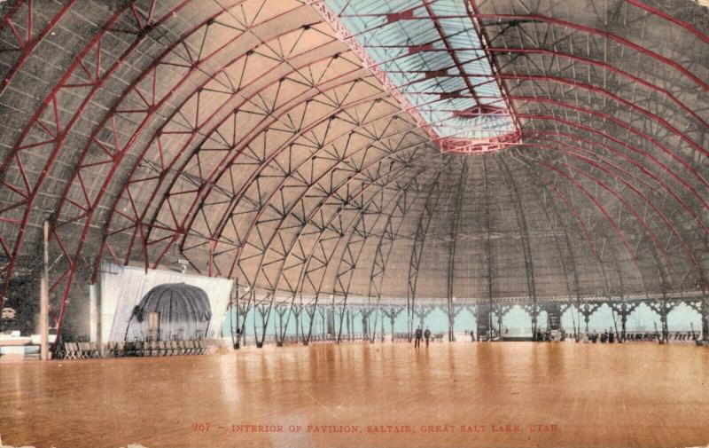 USA Interior Of Pavilion Saltair Great Salt Lake Utah 01.80