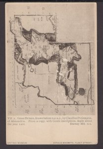 British Museum Great Britain drawn before 140 A.D. by Ptolemaseus of Alexandria