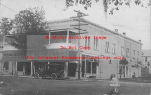 FL, Mount Dora, Florida, RPPC, Hardware Store & Pharmacy, Photo