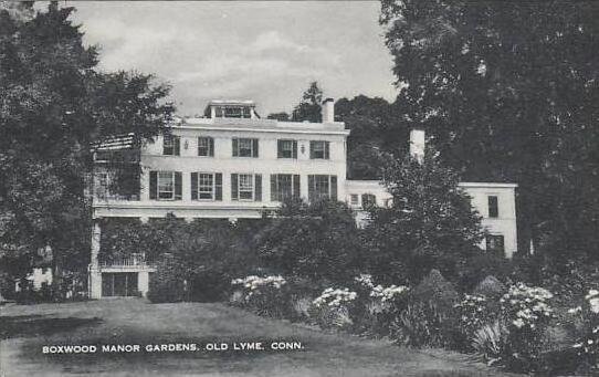 Connecticut Old Lyme Boxwood Manor Gardnes Albertype