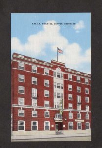 CO YWCA Y W C A Bldg Denver Colorado Postcard Linen PC