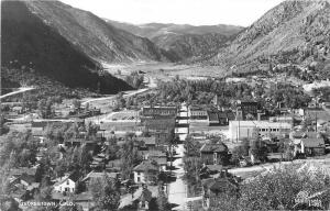 1940s GEORGETOWN COLORADO Birdseye View postcard 8979