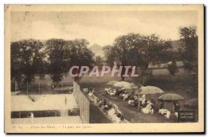 Postcard Old Tennis Evian les Bains The sports park