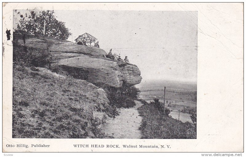 Witch Head Rock,  Walnut Mountain,  New York,    PU_1907