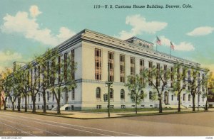 DENVER , Colorado , 1930s ; Customs house