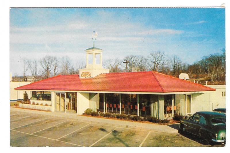 HOJO Howard Johnson Restaurant Iconic Roadside DinerTichnor Vintage Postcard