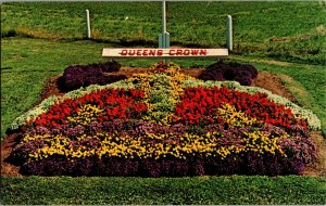 Queens Crown, Jewell's Country Gardens York Prince Edward Island Postcard W15