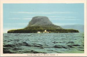 Thunder Cape near Fort William Ontario ON Unused Vintage Postcard D60