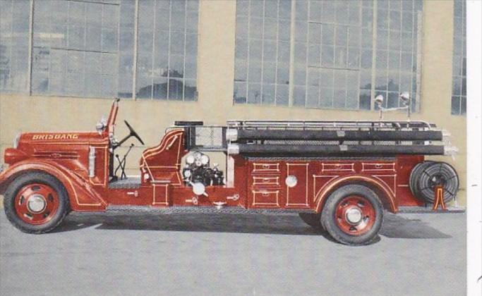 California Brisbane Fire Department 1937 Pumper Truck