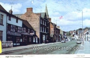 High Street Welshpool England, United Kingdon of Great Britain 1976 