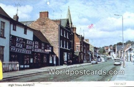 High Street Welshpool England, United Kingdon of Great Britain 1976 