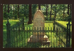 Lincoln City, Indiana/IN Postcard, Grave Of Nancy Hanks Lincoln