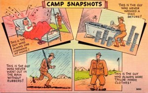 Humour Military Camp Snapshots