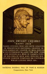 John Dwight Cheesbro National Baseball Hall of Fame