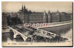 Postcard Old Paris La Conciergerie