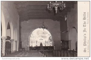 Interior St Philip's In The Hills Church Tucson Arizona Real Photo