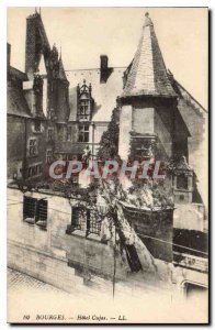 Old Postcard Bourges Hotel Cujas