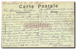 Chartres Old Postcard The statue of Marceau