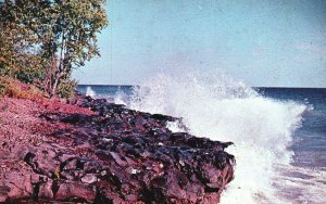 Vintage Postcard View of Lake Superior Circle Tour Natural Wonderland Minnesota