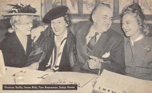 Frances Scully, Irene Rich, Tom Breneman, Sonja Henie Unused